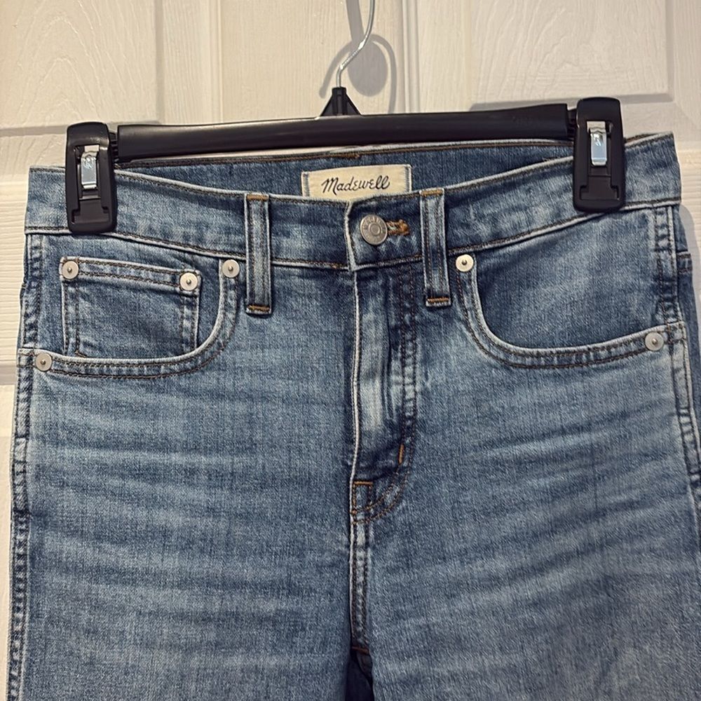 Madewell cali demi boot jeans SZ 25 - Picture 4 of 14
